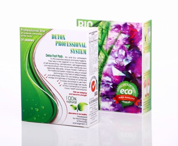 DETOX plāksteri pēdām - 14 gb. (7 dienām)