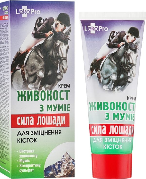Krēms Tauksakne ar mumijo Zirga spēks 75ml