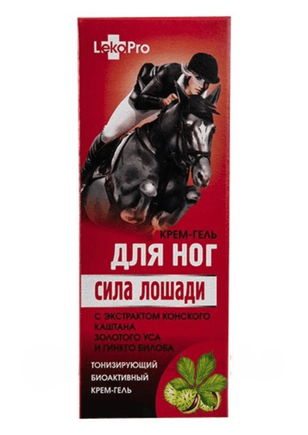 Krēms-gēls vēnām Zirga spēks 75ml