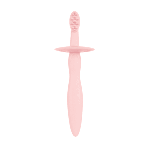 Canpol Babies silikona zobu birste ar zobgrauzi un aizsargu