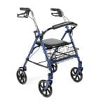 Tērauda rollators - staigulis ar 4 riteņiem Stella