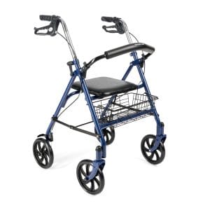 Tērauda rollators - staigulis ar 4 riteņiem Stella