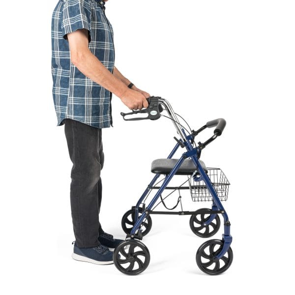 Tērauda rollators - staigulis ar 4 riteņiem Stella