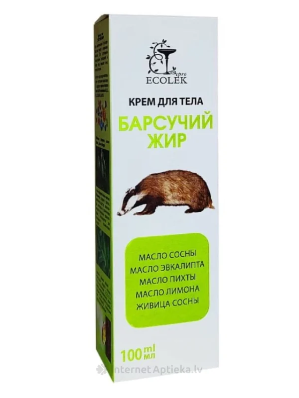 Āpšu tauki - krēms ķermenim 100 ml.