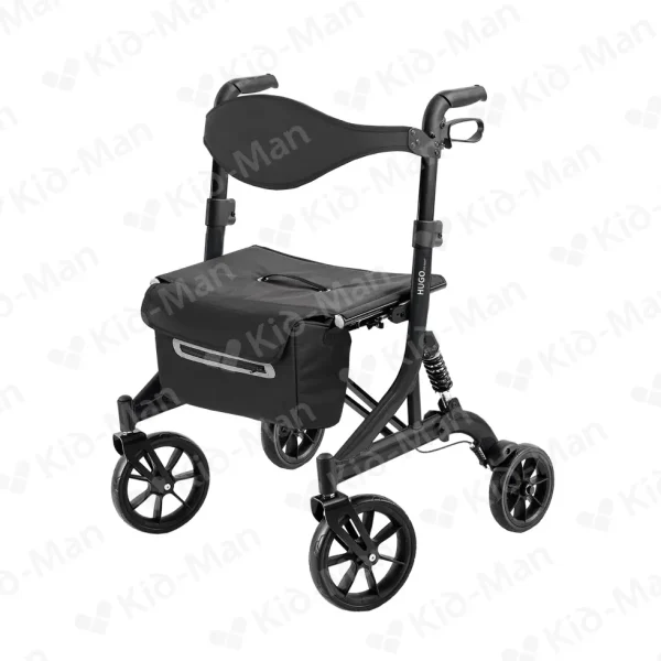 Rollators ar palielinātu svara izturību (205.kg) - HUGO